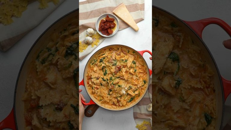 “Marry Me Chicken”-One-Pot-Pasta 💍🍝 #EinfachTasty #OnePotHähnchenPasta #MarryMeChicken