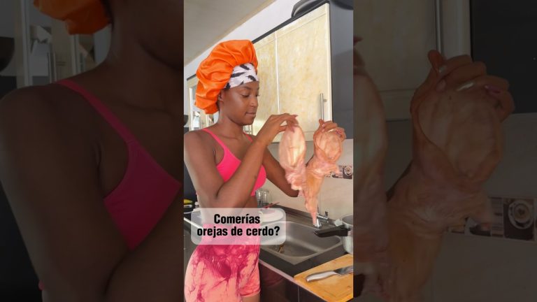 Comerías orejas de cerdos ?