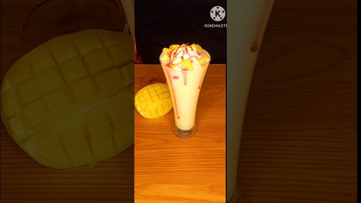 Mango shake recipe #mangoshake #shorts #teenakitchenrecipes