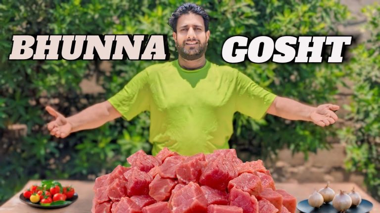 COOKING A DELICIOUS RECIPE OF BEEF BHUNNA GOSHT WITH AN UNIQUE STYLE