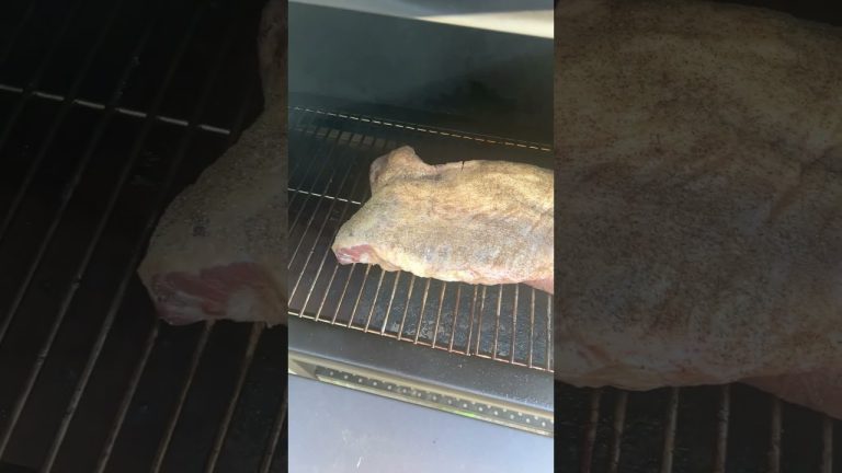 Brisket in the GMG Peak