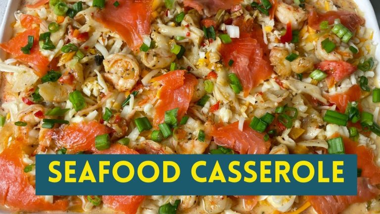 Shrimp Seafood Casserole Recipe: The ultimate Make-Ahead Dish