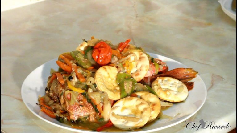Jamaican Steamed Fish Recipe | Recipes By Chef Ricardo