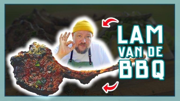 BUITEN KOKEN! LAM VAN DE BBQ! | EtenmetNick | How to