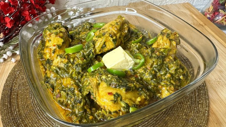 Palak Chicken Recipe | How to make spinach Chicken