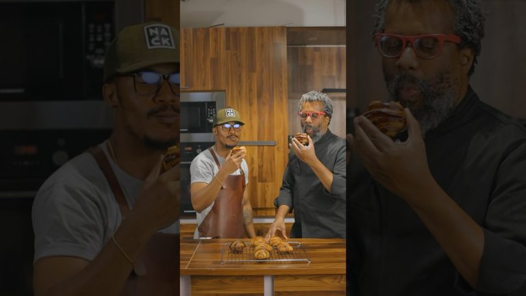 Let’s make croissant under a minute. #shorts #easyrecipe #bread