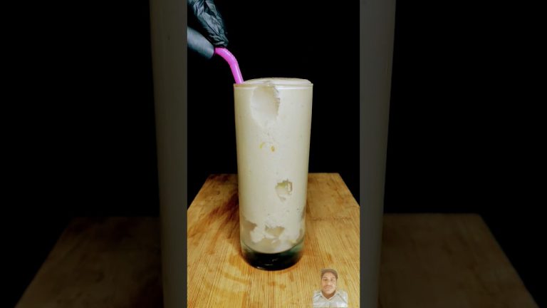 #fruitmilkshake #mixfruitmilkshake #recipe #satisfying #fruit #experiment #viralvideo #notacook