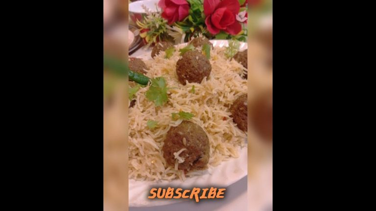 beef kofta pulao 💯😋👍 Eid special #viral #ytshorts #shots #eidspecial