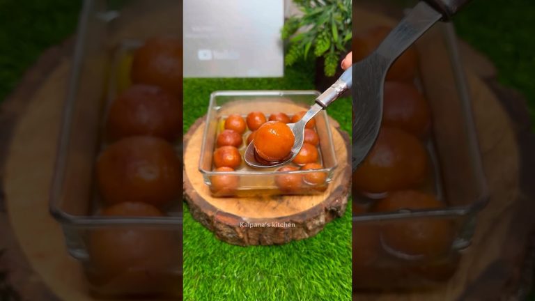 Viral Bread Gulab jamun 😍😍❤️❤️…. #shorts #gulabjamun #sweet #viral #kalpanaskitchen
