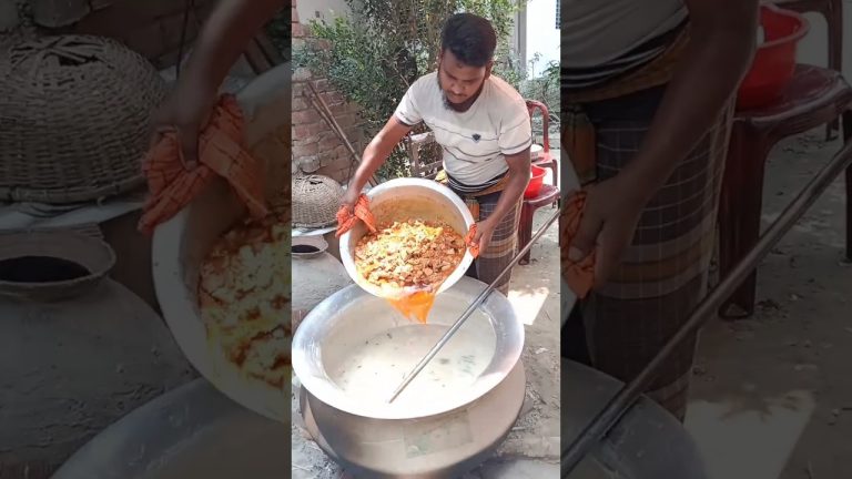 traditional village ceremony cooking beef Biryani cooking #বাবুর্চিবাড়ি #chickenbiryani #cooking