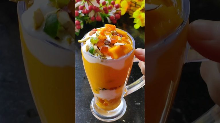 Pune Ki Famous Mango Mastani 🥭 🥤 Day 15 Of 30 Day's  Summer Recipes |#shorts