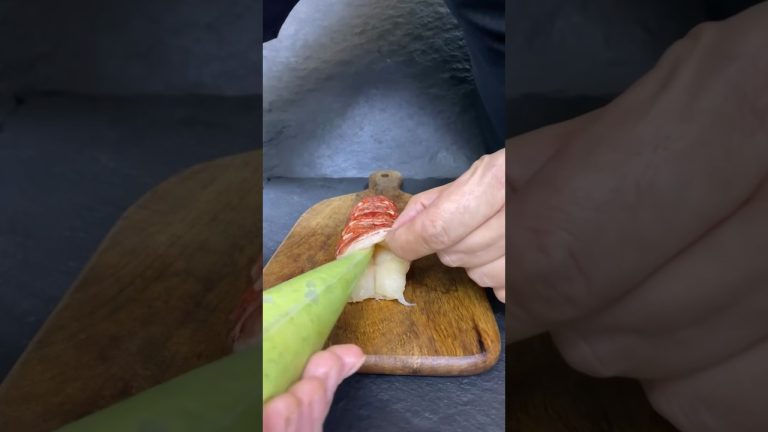 Creative ways of plating seafood ⭐️