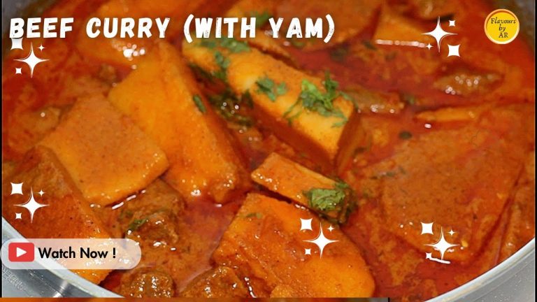 Easy Beef Curry with Yam | Easy Beef Curry Recipe | Beef Recipes
