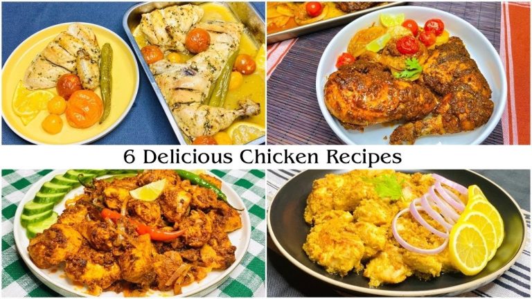 6 Delicious Chicken Recipes For Lunch & Dinner | Chicken Recipes