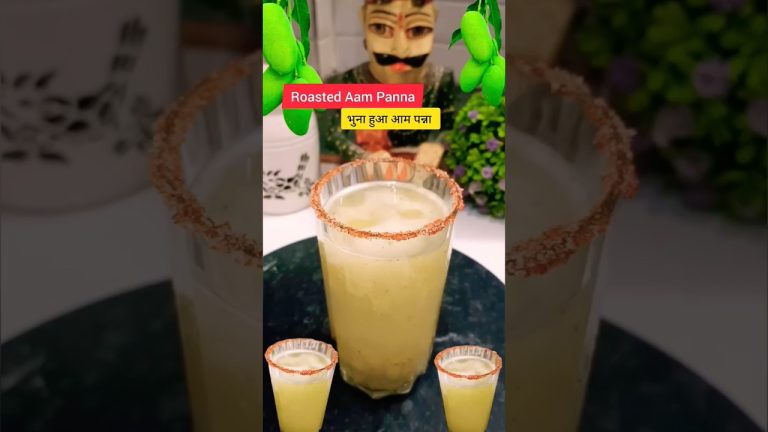 Roasted Aam Panna 😋 #ytshorts #shorts #aampanna #mangorecipes #summerdrink #recipe #trendingonshorts