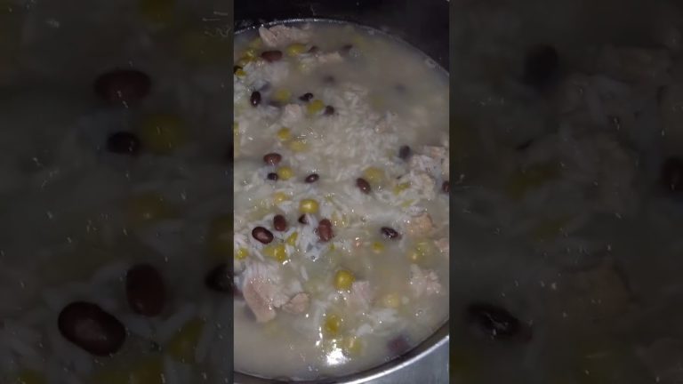#arroz blanco con Pechito de Cerdo #cocinafacil