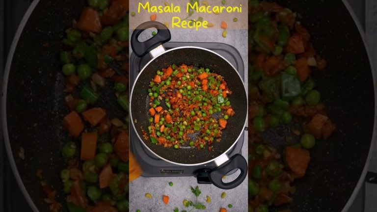 Masala Macaroni Recipe #shorts #pastarecipe #chicken