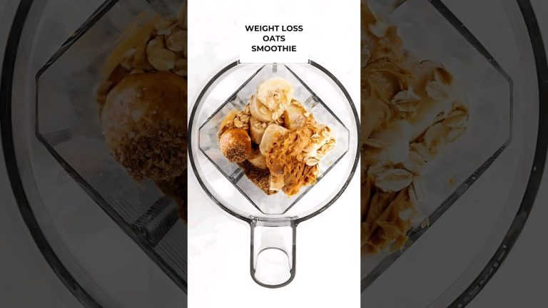 Weight Loss Oats Smoothie Recipe | Breakfast Smoothie | #short