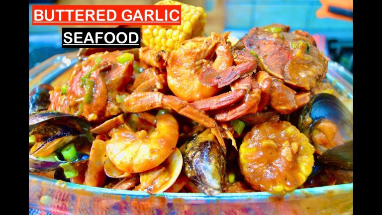 BUTTERED GARLIC SEAFOOD |DAMPA BUTTERED GARLIC SEAFOOD