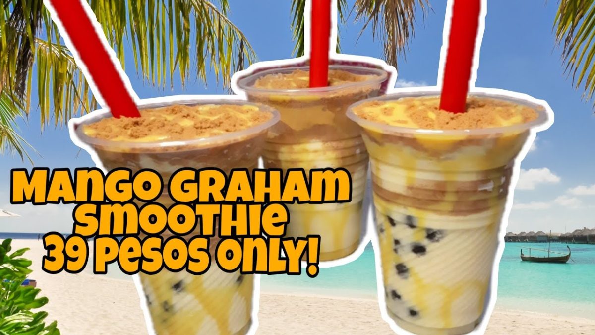 Mango graham Float Smoothie Negosyo with Costing | Tapioca Pearl Cooking Instructions