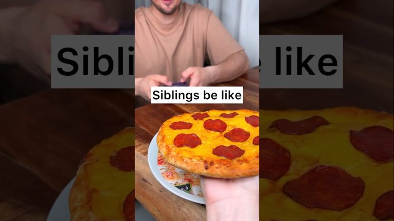 How to make the best PIZZA for your sibling😁❤️🍕| CHEFKOUDY