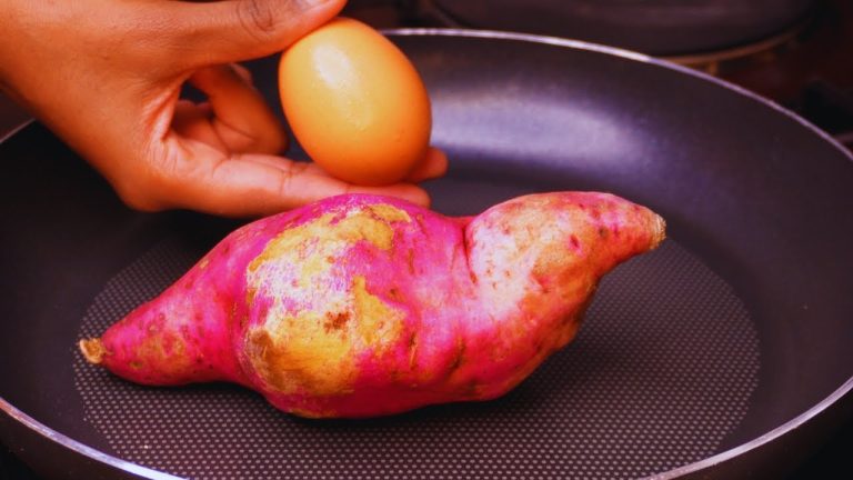 Stop buying bread! Try this easy and quick Sweet potato recipe for breakfast