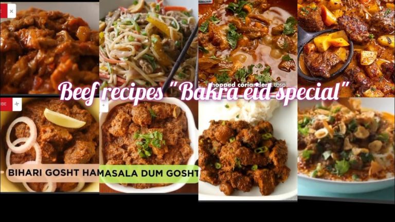 8 delicious beef recipes 💥💞 Bakra Eid special ❣️subscribe💕