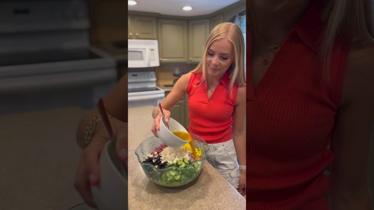 Pasta salad recipe for your next bbq 🥗❤️ #fy #foryou #howto #cook #recipe #food #foodie