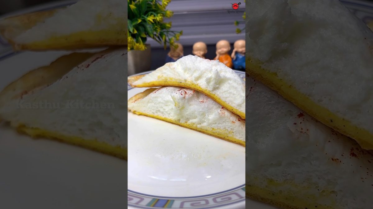 💥 Cake Omelette 🍳 | different omelette recipe | Omelette cake recipe @kasthukitchen2001 #shorts