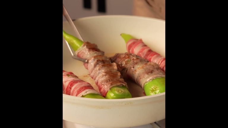 Pork Belly Wrapped Pepper: a sure treat