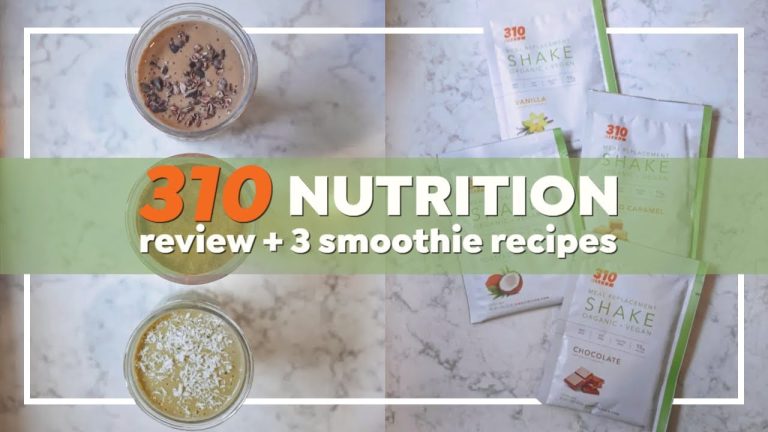 310 Nutrition Shake Review & 3 Healthy Smoothie Recipes (Ad) 💪🏻