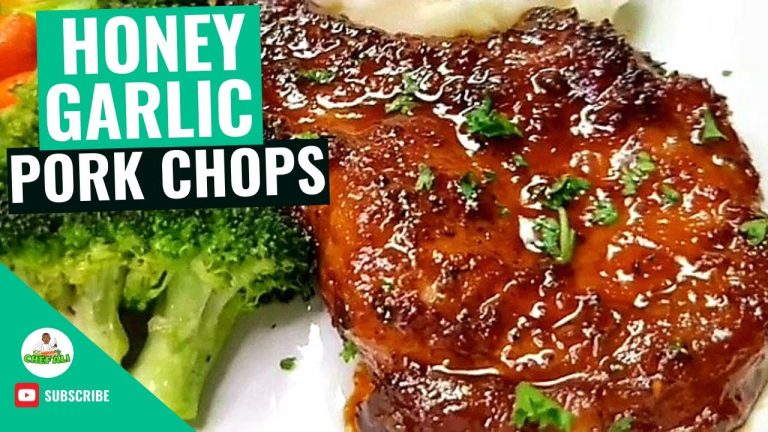 Honey Garlic Pork Chops Recipe | How to make Honey Garlic Pork Chops by chefali1027