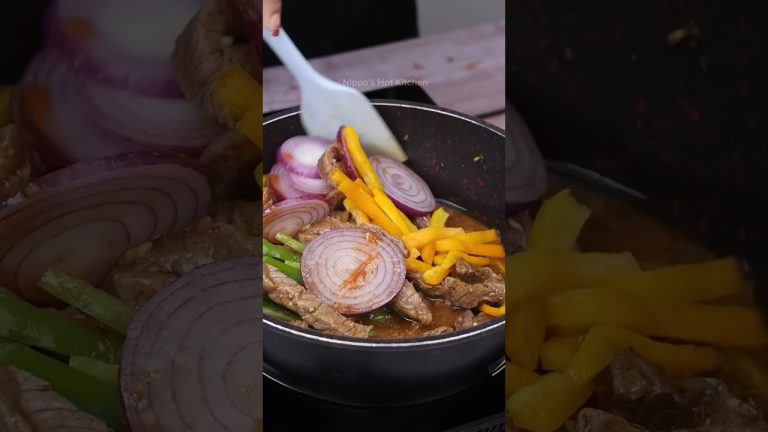 Ultimate Beef Recipe: Juicy and Flavorful Beef Delights! #shorts #beefrecipe #food