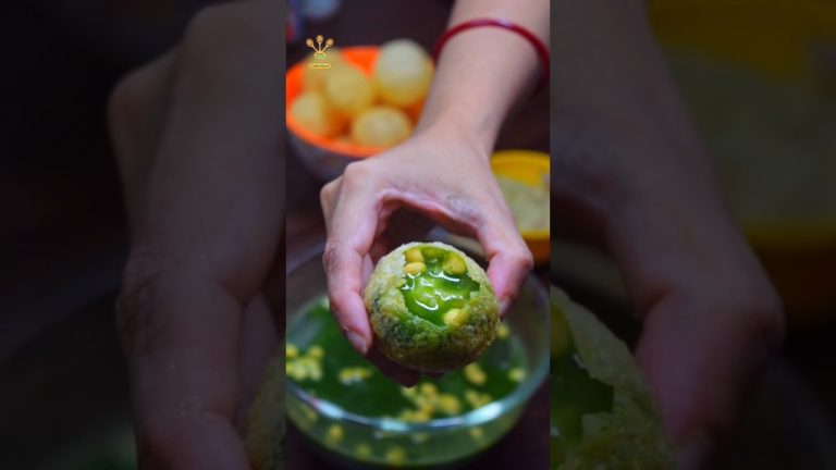 Panipuri papad in air fryer #shorts