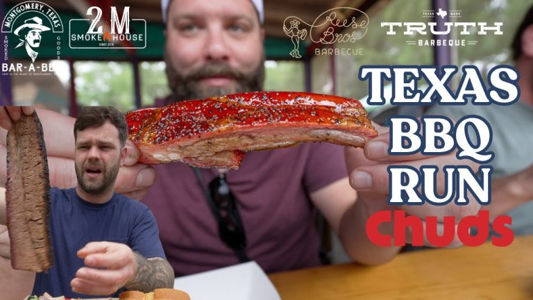 Eating Some Of The Best BBQ In Texas! | Chuds BBQ