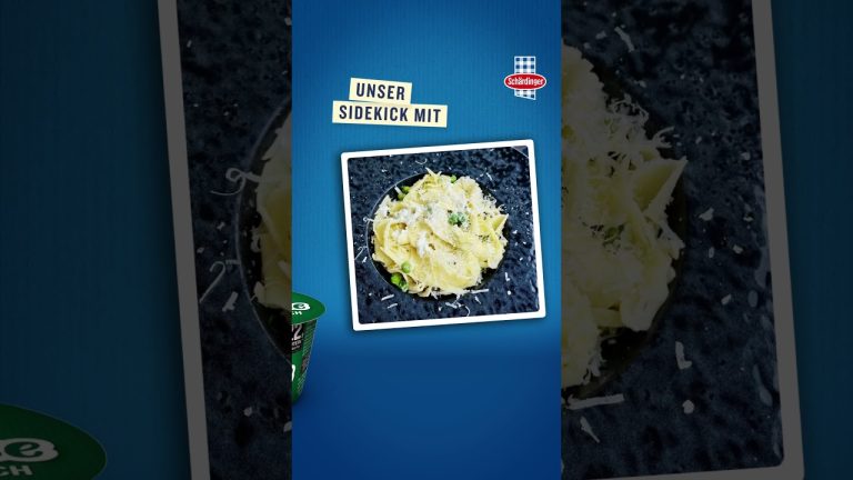 Schärdinger Landfrischkäse | Pappardelle Alfredo