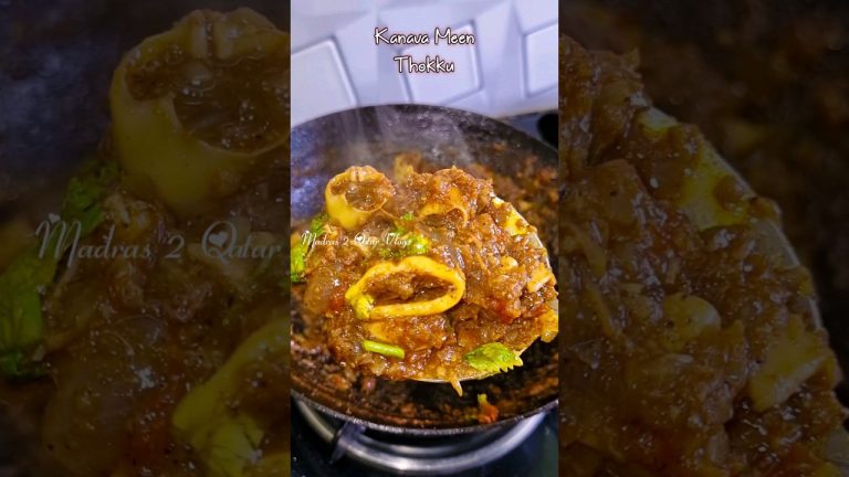 கனவா மீன் தொக்கு | Squid Fish Gravy Recipe #Shorts #Recipeshorts