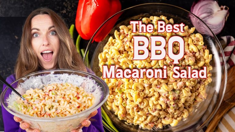 The Best Macaroni Salad Recipe! You Have To Try It!