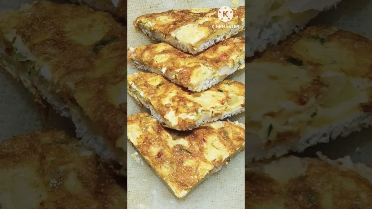 Bread omlet 😋🤤(how to make)#youtubeshorts #food #Mkts short