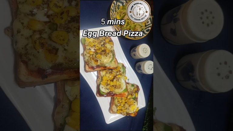 5 𝙢𝙞𝙣𝙨 𝙗𝙧𝙚𝙖𝙠𝙛𝙖𝙨𝙩 𝙧𝙚𝙘𝙞𝙥𝙚#shorts #trending #cookwithbanya #pizza #pasta #cooking