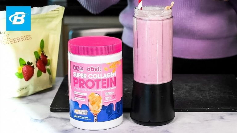 Frosted Smoothie Recipe | Obvi Super Collagen Protein
