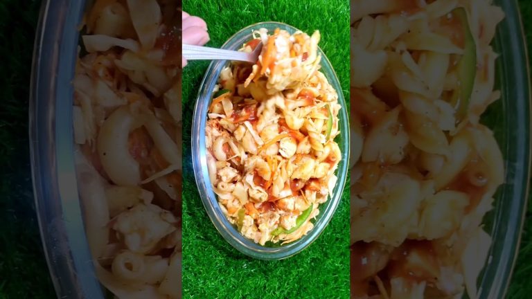 Macaroni Pasta Recipe 😍 #recipe #potatosnacks #food #pasta  #potatosnackidea #viral #cooking