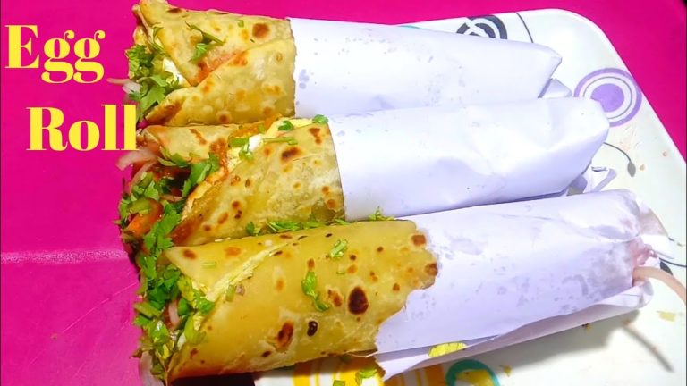 बाज़ार जैसा अंडा रोल हेल्दी तरीके से | Egg Roll Recipe | Street Style Egg Roll, Egg Roll Kaise Banaye