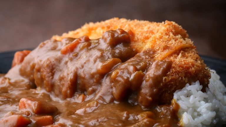 Japanese Pork Cutlet (Tonkatsu) With Curry