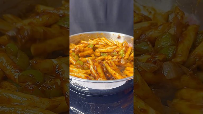 Red sauce pasta 🍝 Asmr #trending