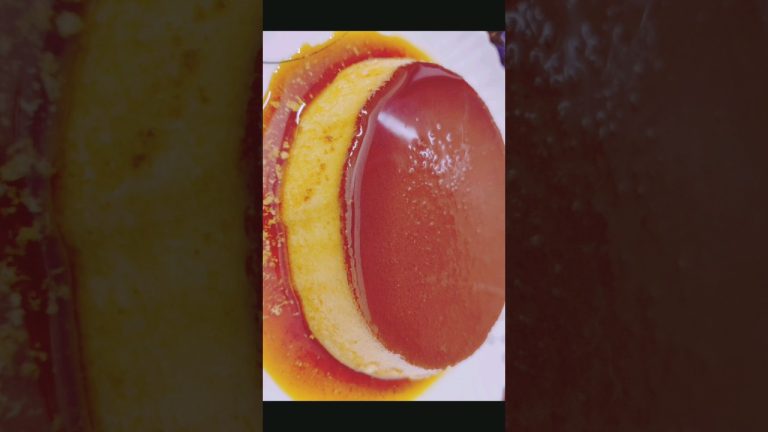 Easy Bread Pudding Recipe | Caramel Bread Pudding With Leftover Bread #shorts