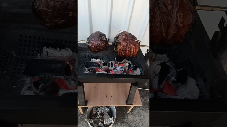 Pork and Lamb on the spit #shorts #happynewyear