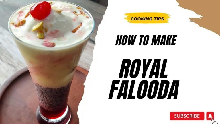 Royal falooda recipe | Summer dessert recipes | Falooda recipe | Homemade falooda ~ Silver Spoon