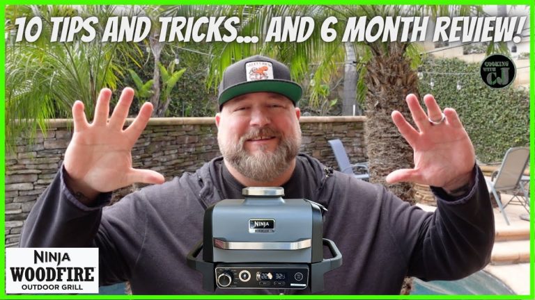NINJA WOODFIRE GRILL TOP 10 TIPS AND TRICKS!  (And 6 Month Review!)