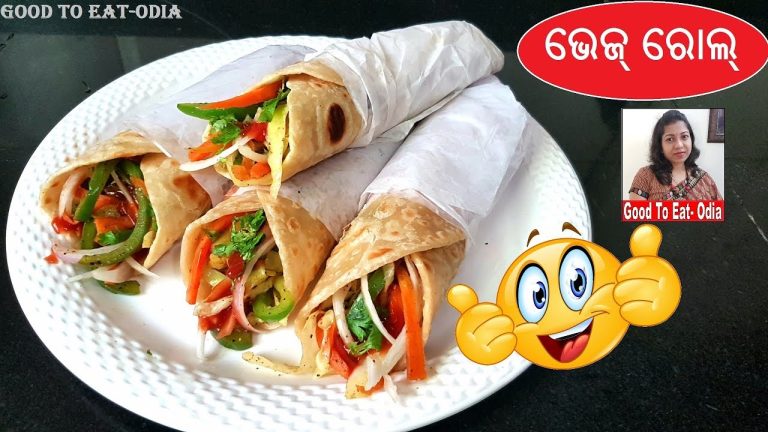 Veg Roll recipe l Veg Frankie recipe l Indian Street food l Odia